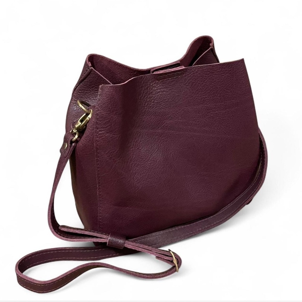 Portland Leather Company Almost Perfect Butterfly Bucket Bag